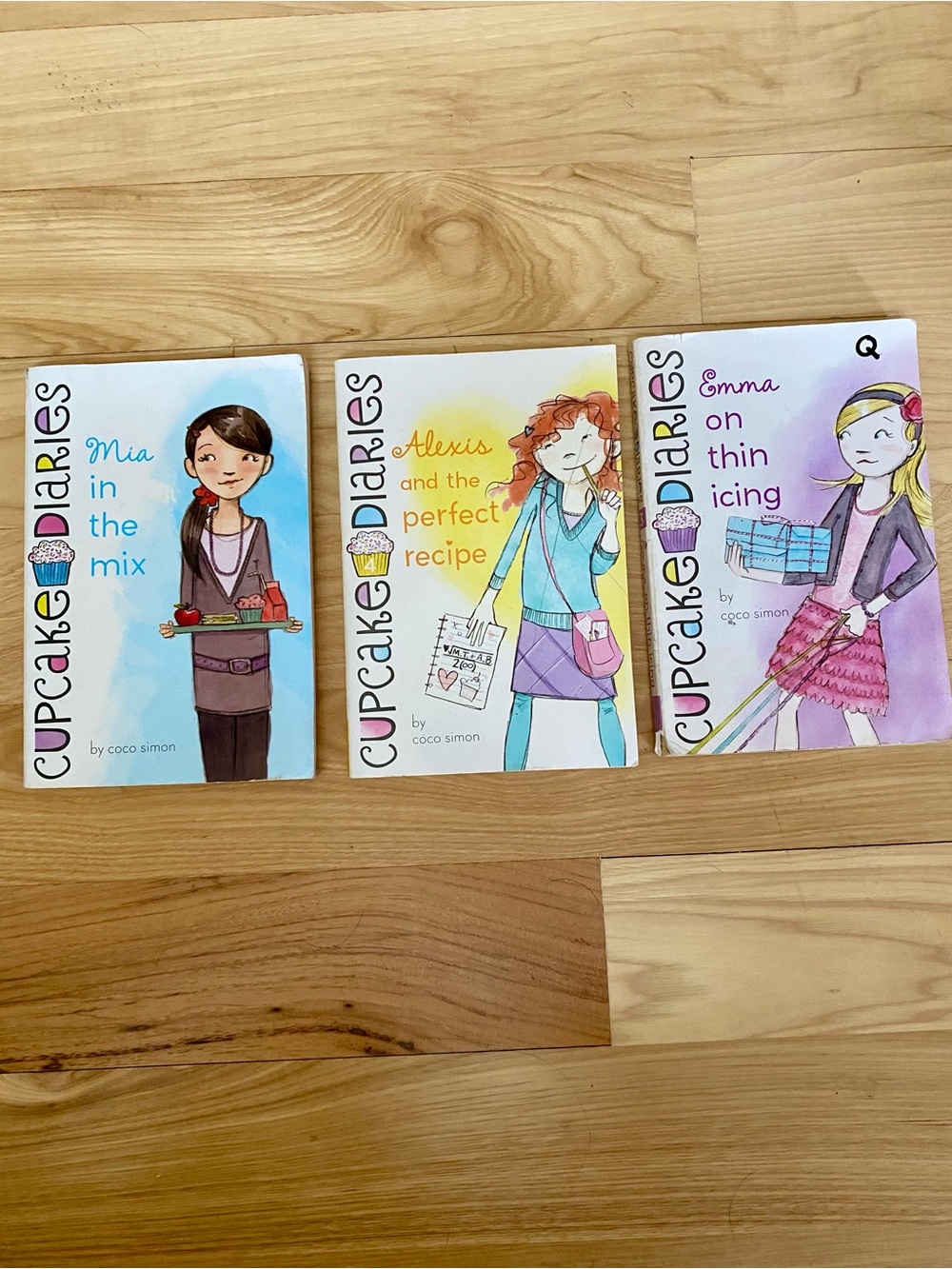 Cupcake Diaries Books Series Lot of 3 Books Used